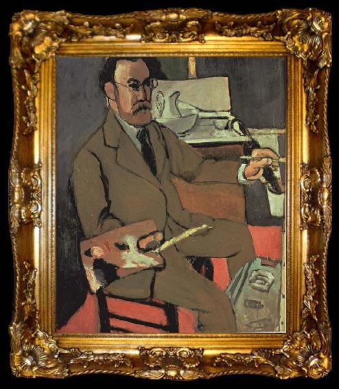 framed  Henri Matisse Self-Portrait, ta009-2